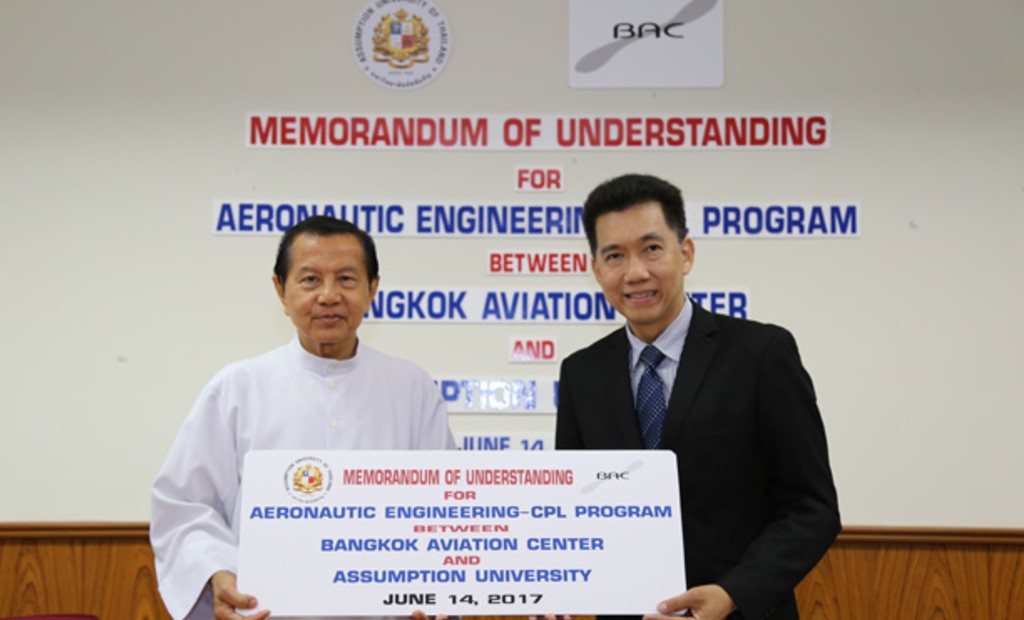MOU Signed paving way towards AU Students’ Aeronautic Engineering – CPL Training Program