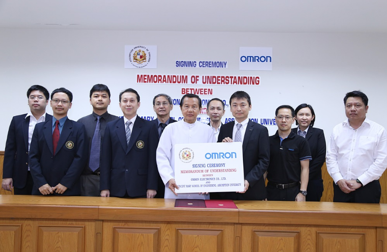 Joint Venture Initiated by Omron Electronics and Assumption University