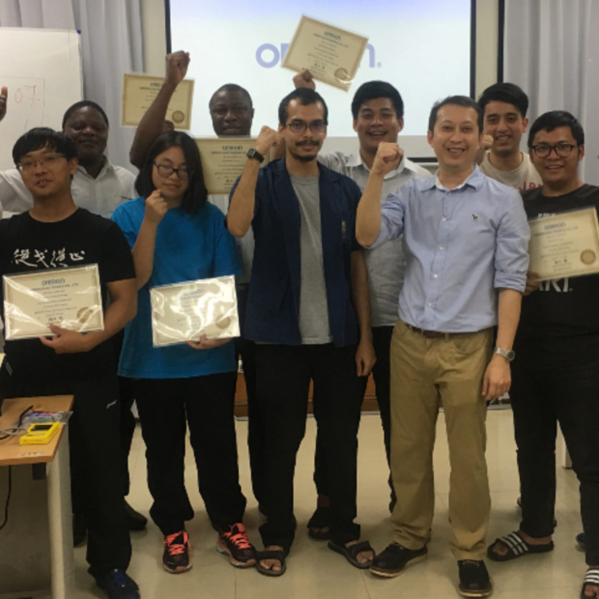8th Omron PLC-HMI Training, 17-18 August 2019