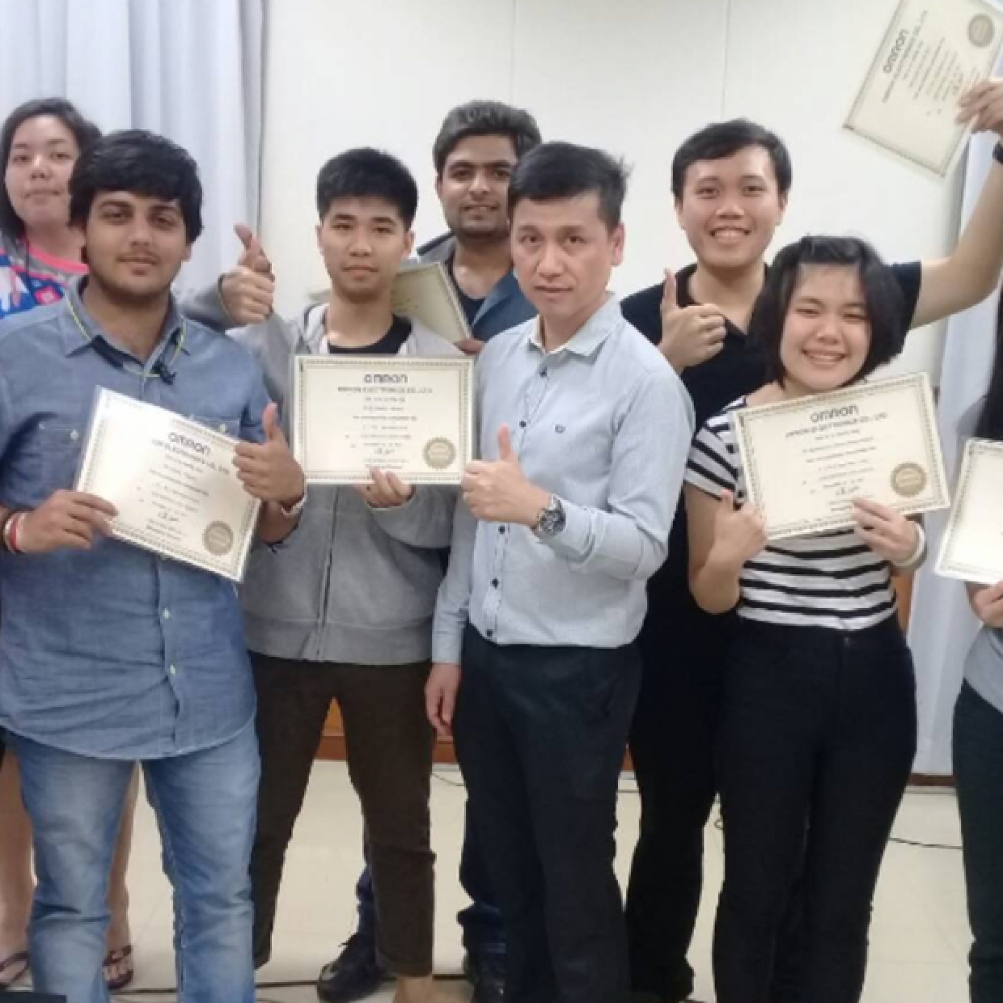4th Omron Basic PLC training, Dec 2017