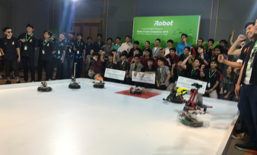 iRobot Create 2018 Final round