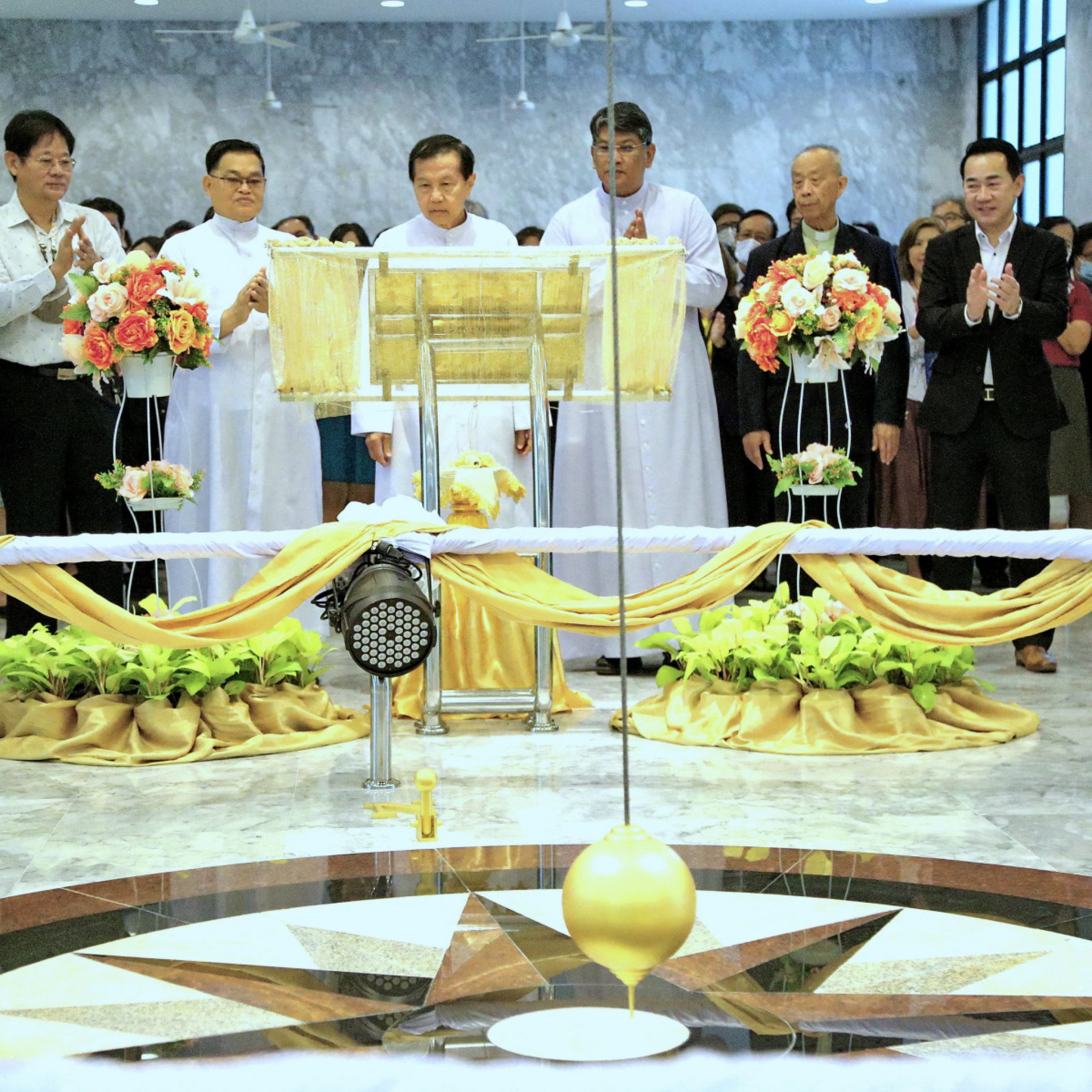 Inauguration of the “Bro. Martin Pendulum” Landmark